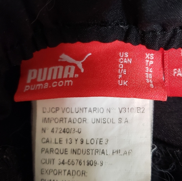 Puma Vintage Y2K Women's Capri Black Size XS - Picture 13 of 14